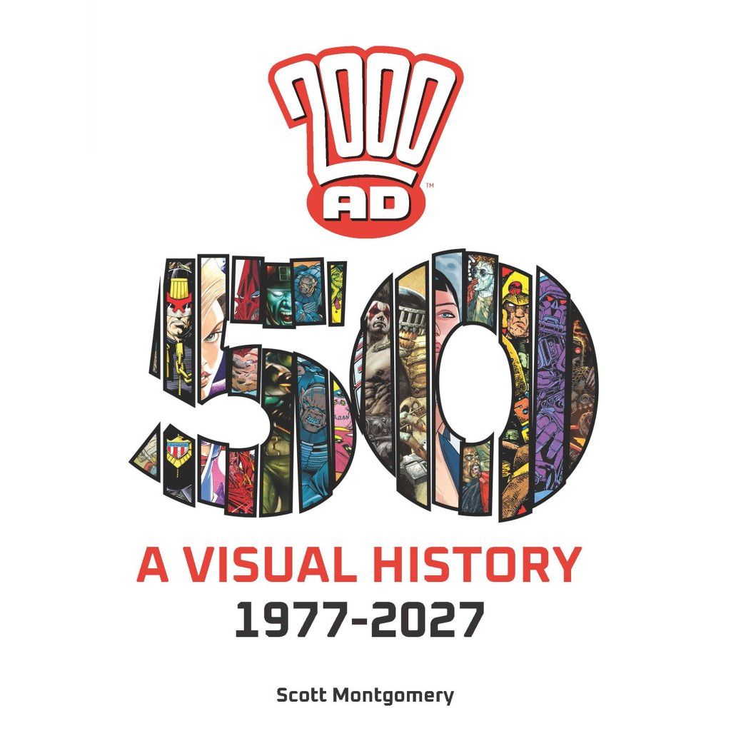 2000 AD A Visual History 1977-2027 HC 50th Anniversary Celebration - On Sale Date: January 27, 2027
