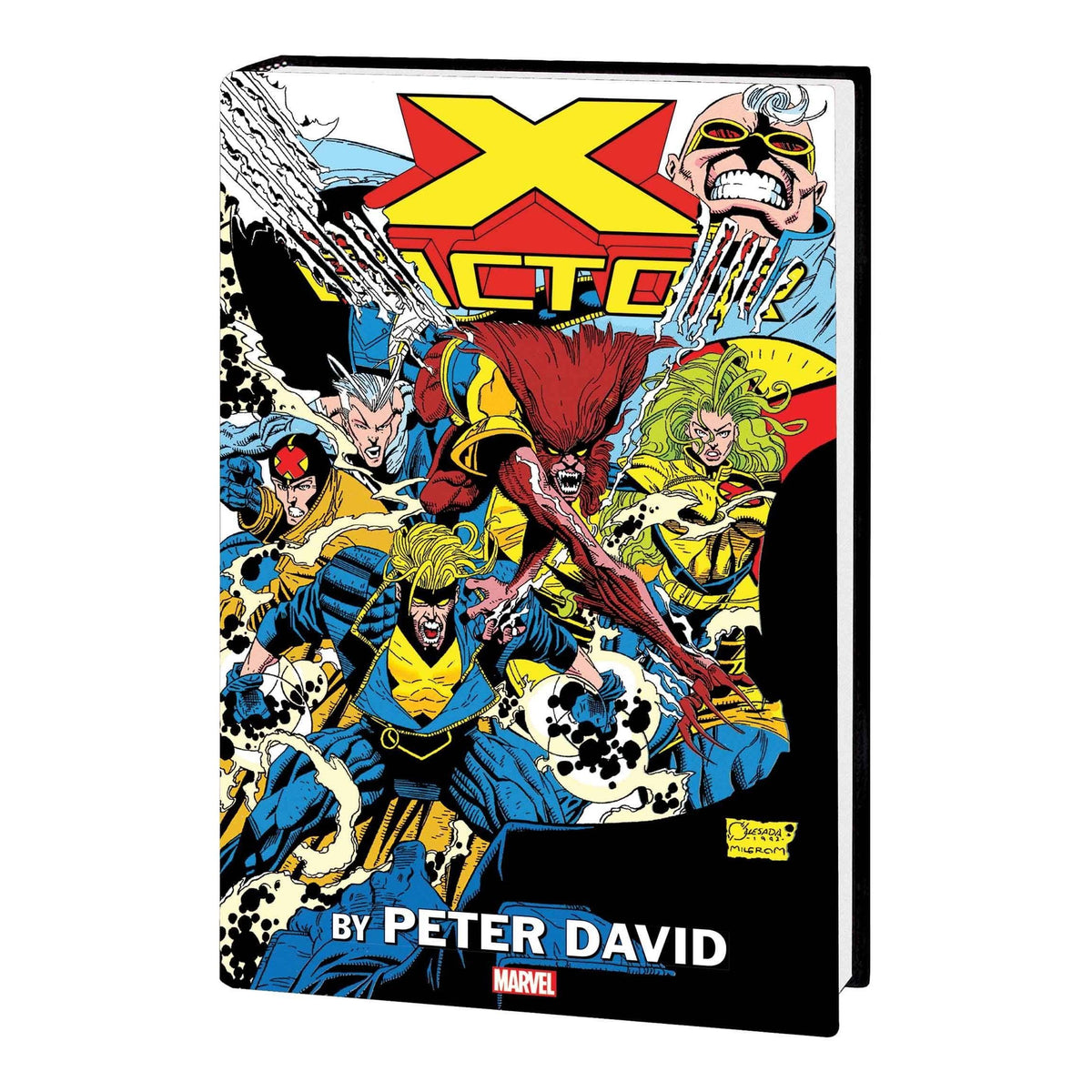 X-FACTOR BY PETER DAVID OMNIBUS HC VOL 01 JOE QUESADA DM VAR
