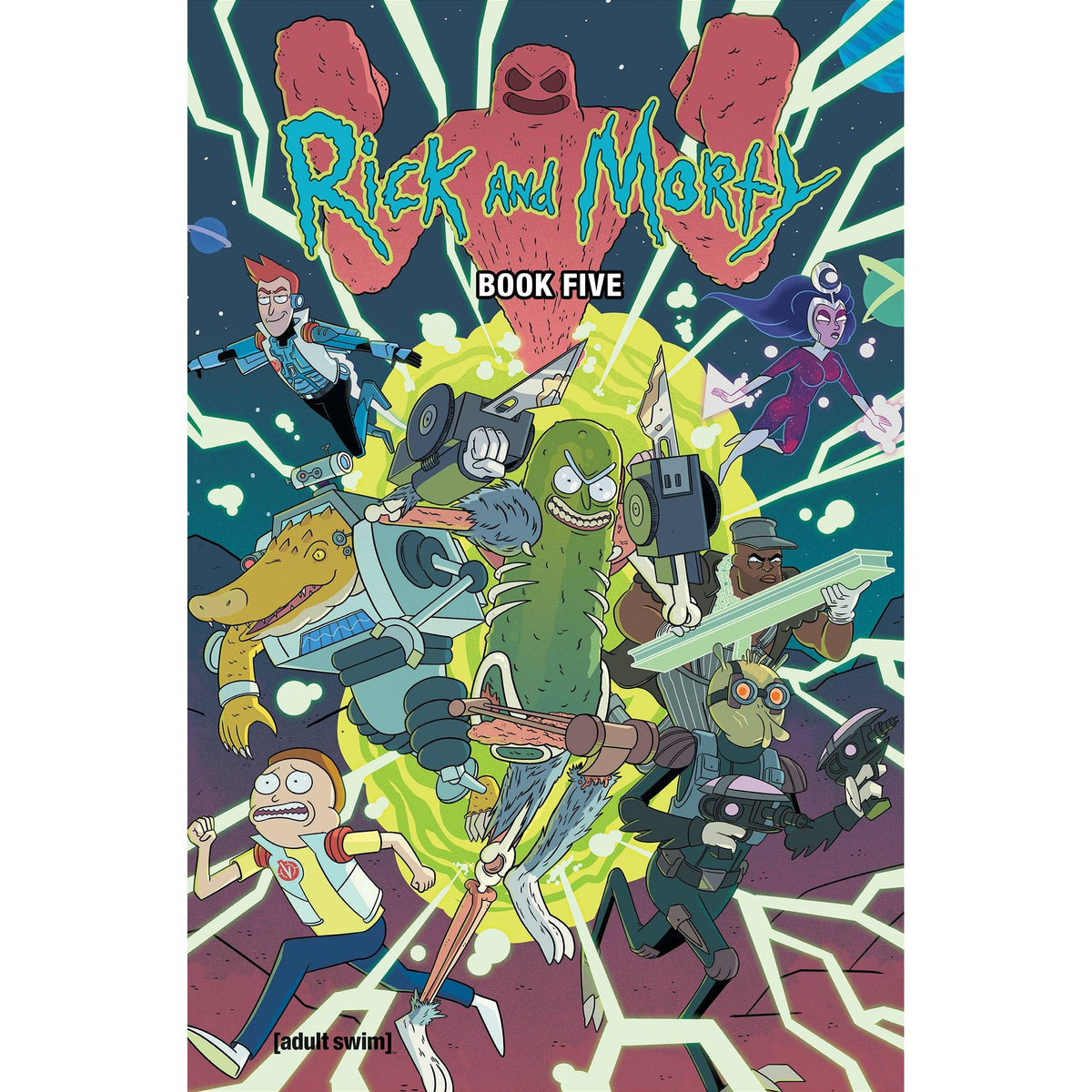 RICK AND MORTY HC BOOK 05 DLX ED