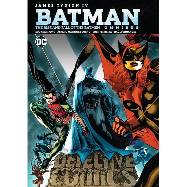 BATMAN THE RISE AND FALL OF THE BATMEN OMNIBUS HC