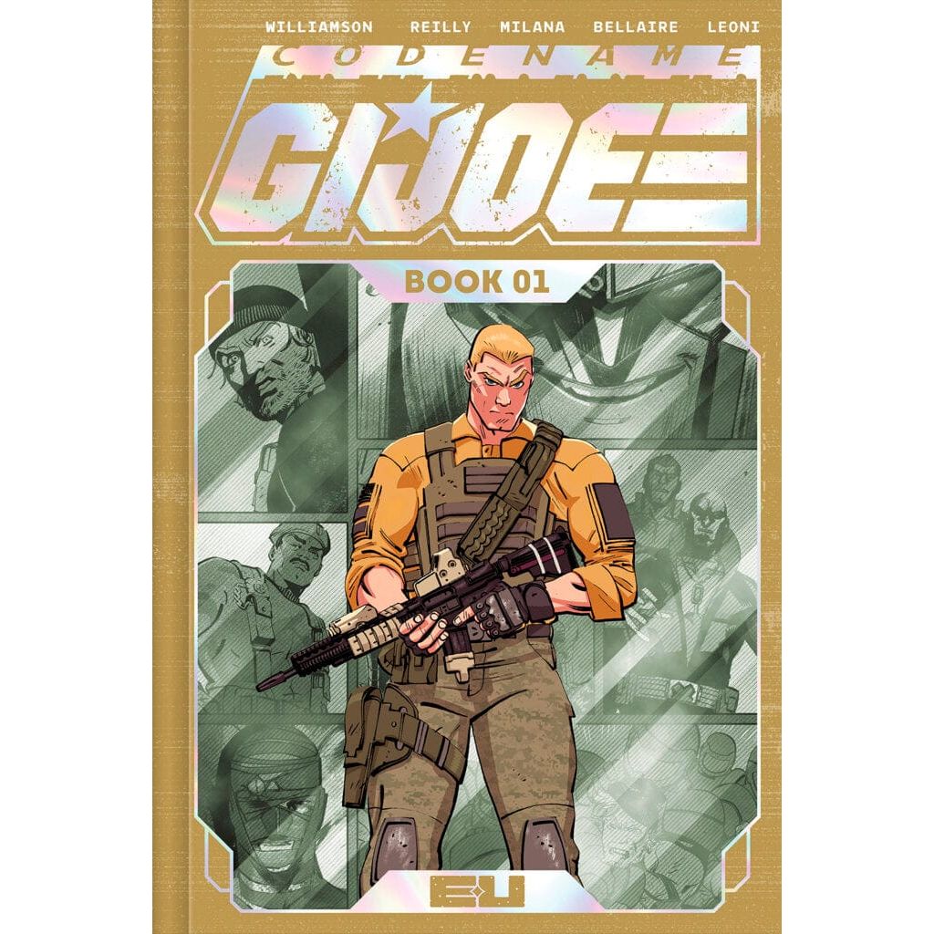 CODENAME GI JOE DELUXE EDITION HC BOOK 01 TOM REILLY CVR