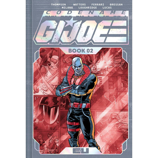 CODENAME GI JOE DELUXE EDITION HC BOOK 02 DIRECT MARKET EXCLUSIVE ANDREI BRESSAN & ADRIANO LUCAS SPOT FOIL CVR
