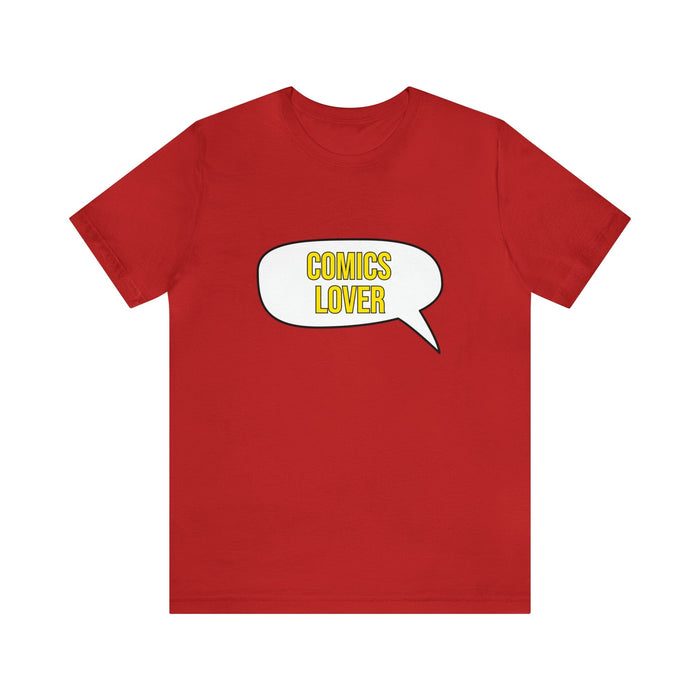 Comics Lover Text Bubble Shirt