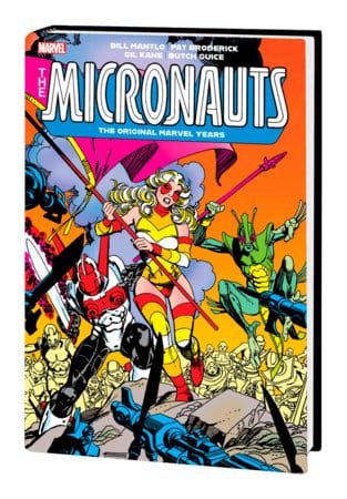 MICRONAUTS: THE ORIGINAL MARVEL YEARS OMNIBUS VOL. 2 GIL KANE COVER [DM ONLY] On Sale 09/17/2024