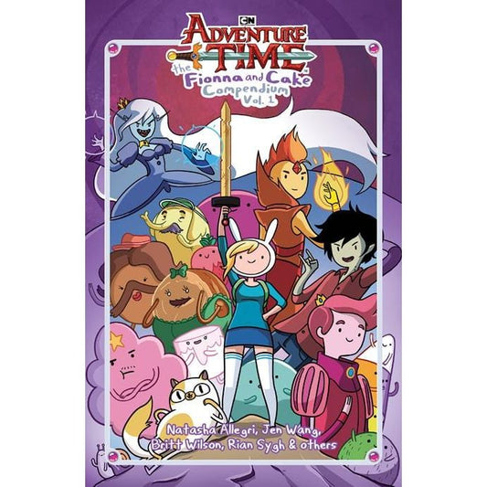 ADVENTURE TIME HC VOL 1 THE FIONNA AND CAKE COMPENDIUM DIRECT MARKET EXCLUSIVE