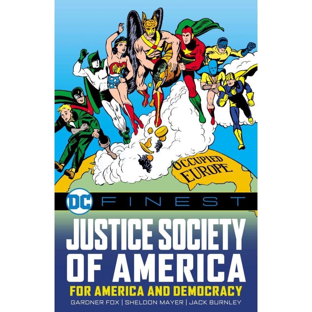 DC FINEST: JUSTICE SOCIETY OF AMERICA: FOR AMERICA AND DEMOCRACY TPB