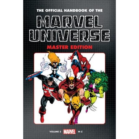 OFFICIAL HANDBOOK OF THE MARVEL UNIVERSE: MASTER EDITION OMNIBUS VOL. 2 HEROES COVER