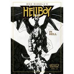MIKE MIGNOLAS HELLBOY IN HELL ARTISTS EDITION HC BOOK 02 MIKE MIGNOLA CVR
