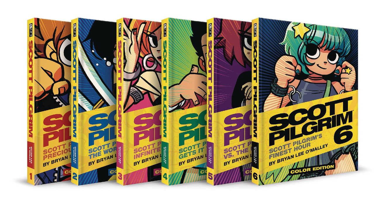 SCOTT PILGRIM PRECIOUS LITTLE SLIPCASE COLLECTION TPB (Black and white pages)