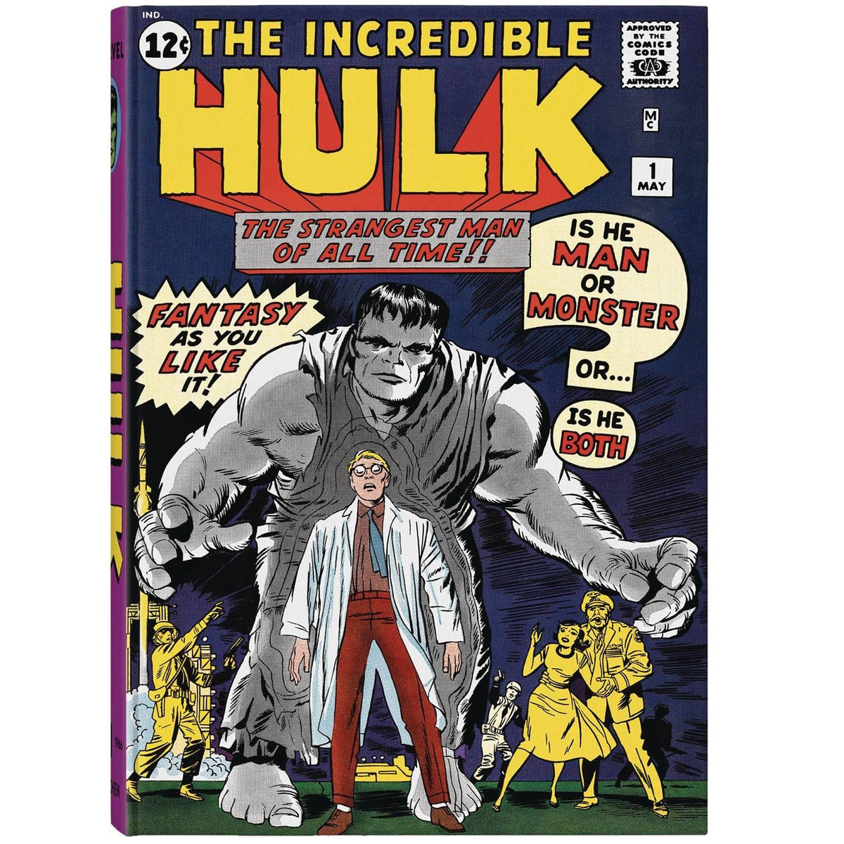 MARVEL COMICS LIBRARY HC INCREDIBLE HULK 1962-1966