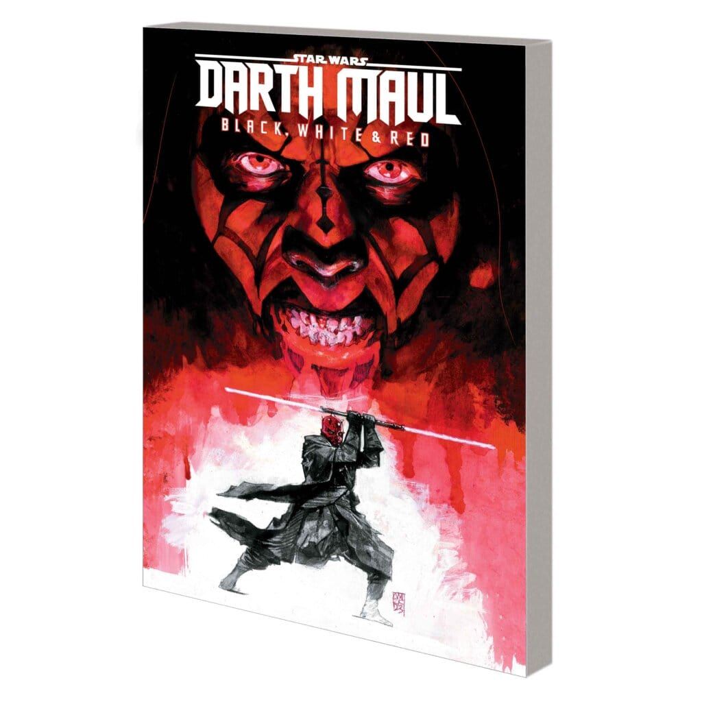 STAR WARS: DARTH MAUL – BLACK, WHITE & RED TREASURY EDITION TPB