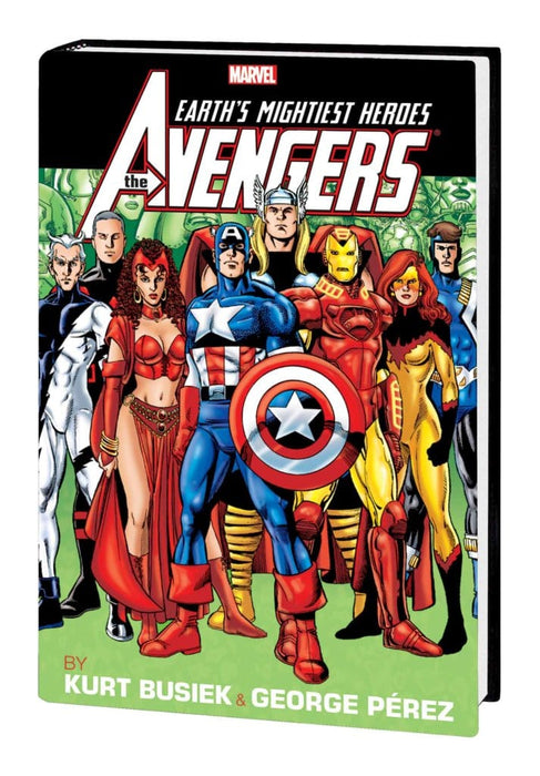AVENGERS BY BUSIEK & PÉREZ OMNIBUS VOL. 2 HC GEORGE PEREZ 25TH ISSUE COVER [NEW PRINTING] ON SALE 09/11/2024