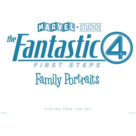 MARVEL STUDIOS’ THE FANTASTIC FOUR: FIRST STEPS – FAMILY PORTRAITS: PHOTOS FROM THE SET HC