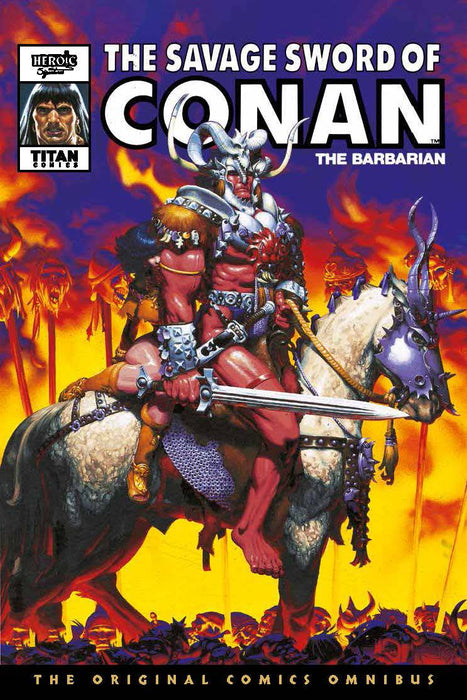 The Savage Sword Of Conan: The Original Comics Omnibus Vol.9 (DM Edition) In Shops: 08-07-2024