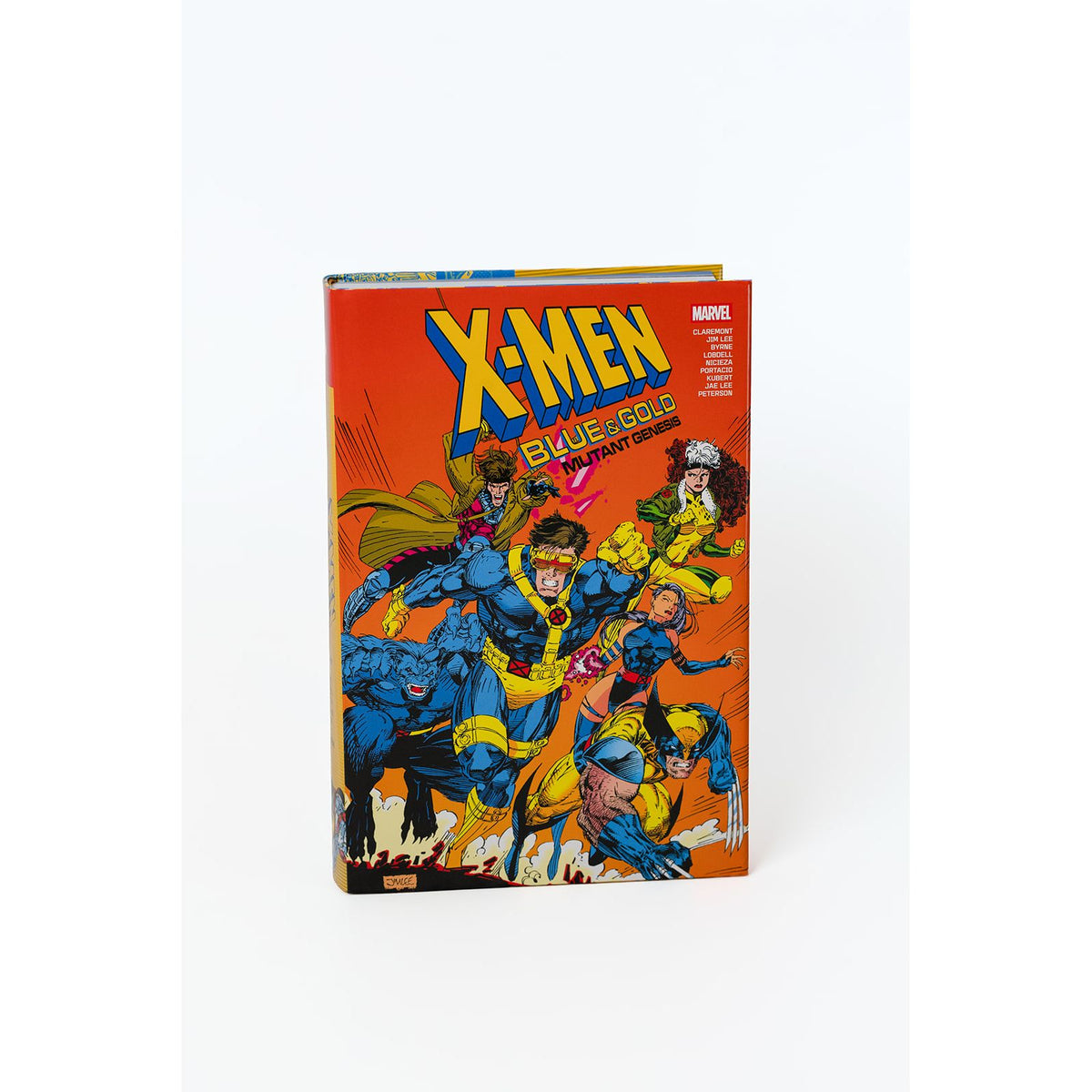 X-MEN: BLUE & GOLD — MUTANT GENESIS OMNIBUS HC JIM LEE SHATTERSHOT COVER Restocking 12/7/26