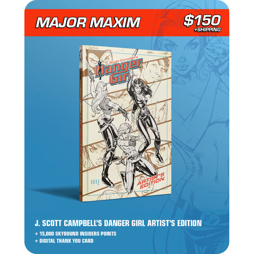 J. Scott Campbell's Danger Girl Artist's Edition Kickstarter Pre-Order