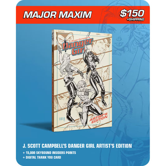 J. Scott Campbell's Danger Girl Artist's Edition Kickstarter Pre-Order