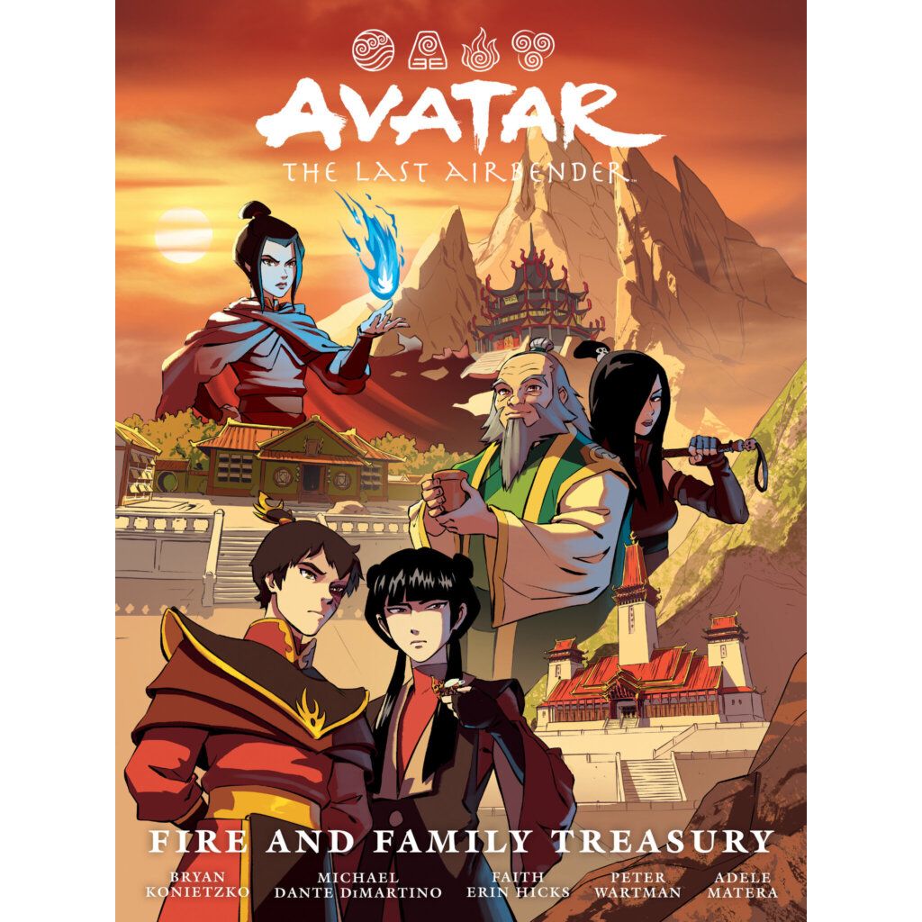 Avatar: The Last Airbender–Fire and Family Treasury Library Edition In-Store Date: 2026-06-09