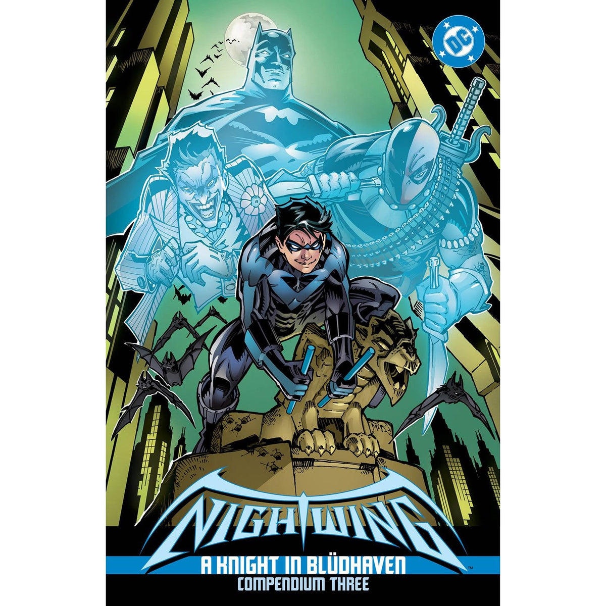 Nightwing: A Knight in Bludhaven Compendium Three On Sale Date: May 5, 2026