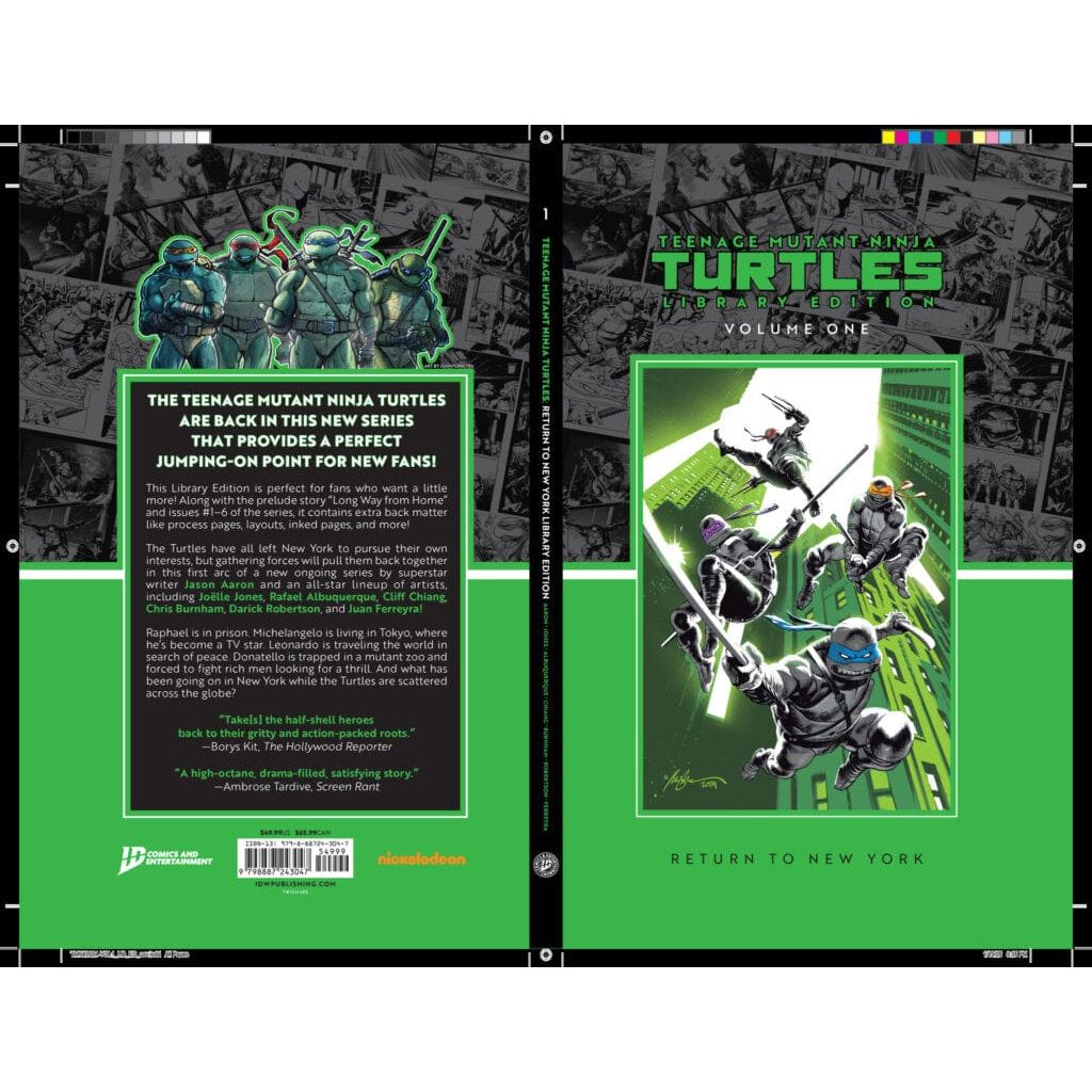 Teenage Mutant Ninja Turtles, Vol. 1: Return to New York Library Edition
