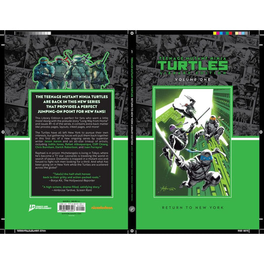 Teenage Mutant Ninja Turtles, Vol. 1: Return to New York Library Edition