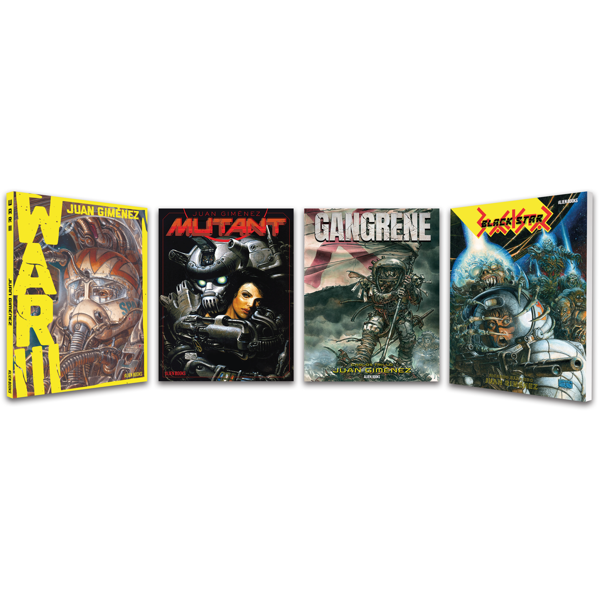 Sci-Fi Worlds of Juan Giménez Graphic Novel Box Set