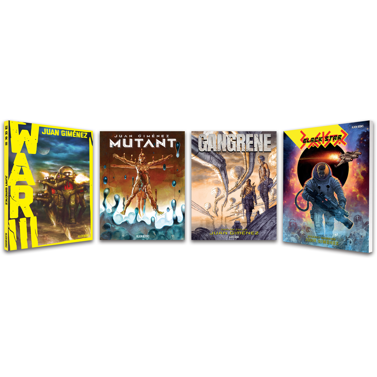 Sci-Fi Worlds of Juan Giménez Graphic Novel Box Set