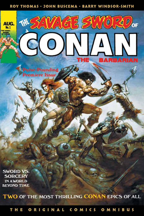 The Savage Sword of Conan: The Original Comics Omnibus Vol.1 On Sale  7/3/2024
