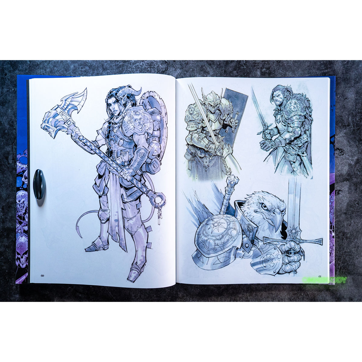 Fantasy Art By Max Dunbar PBC Exclusive & Signed