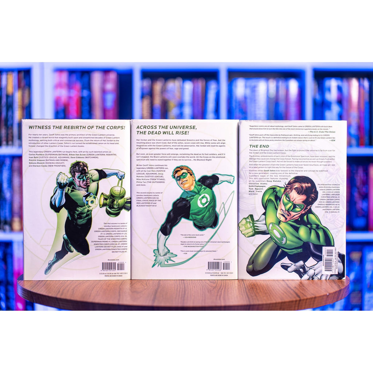 Green Lantern by Geoff Johns Omnibus Vol. 1–3 Bundle