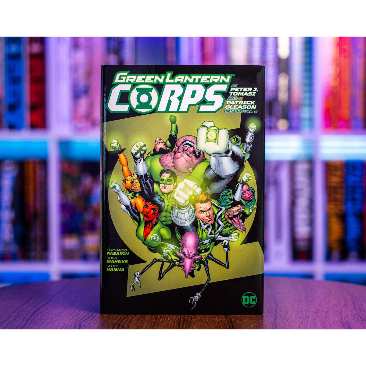 GREEN LANTERN CORPS BY PETER J TOMASI AND PATRICK GLEASON OMNIBUS HC VOL 02