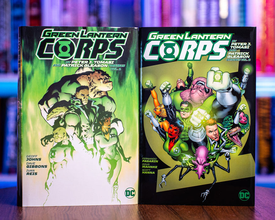 GREEN LANTERN CORPS BY PETER J TOMASI AND PATRICK GLEASON OMNIBUS HC VOL 02
