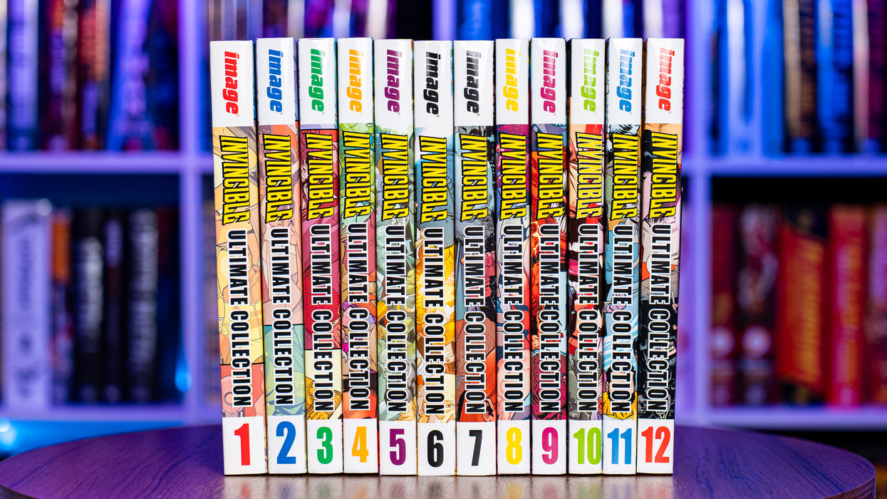 Invincible Ultimate Collection Hardcovers (Volumes 1–12) | The Complete Deluxe Set!