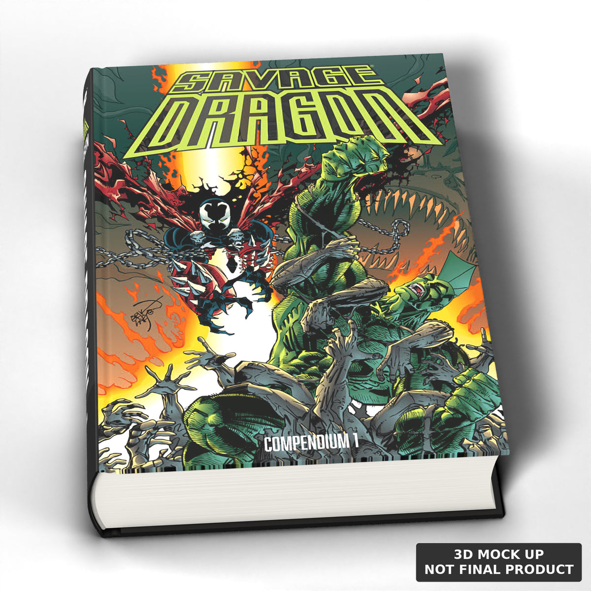 Savage Dragon Compendium Hardcover – Panel Bound Exclusive Cover – Limited to 500 Copies