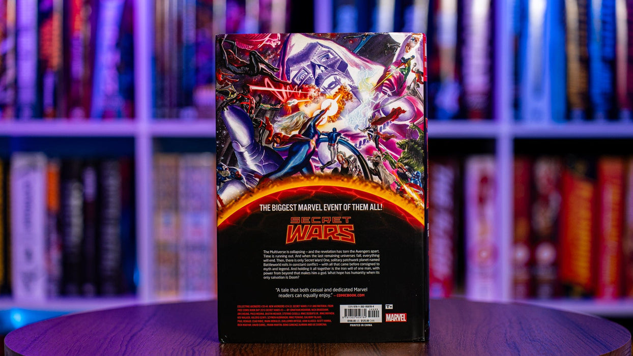 SECRET WARS BY JONATHAN HICKMAN OMNIBUS JIM CHEUNG COVER [DM ONLY]