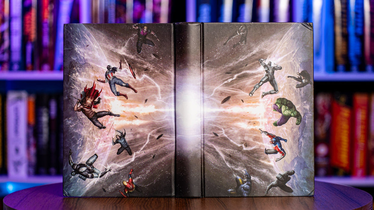 SECRET WARS BY JONATHAN HICKMAN OMNIBUS JIM CHEUNG COVER [DM ONLY]