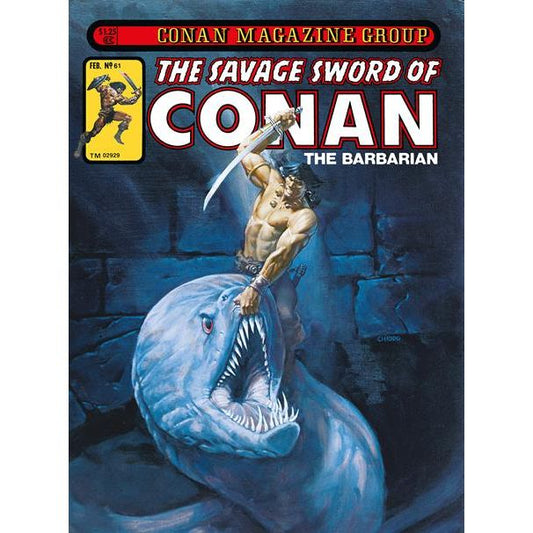 SAVAGE SWORD OF CONAN THE ORIGINAL COMICS OMNIBUS HC VOL 05 DIRECT MARKET EXCLUSIVE JOE CHIODO CVR (MR)