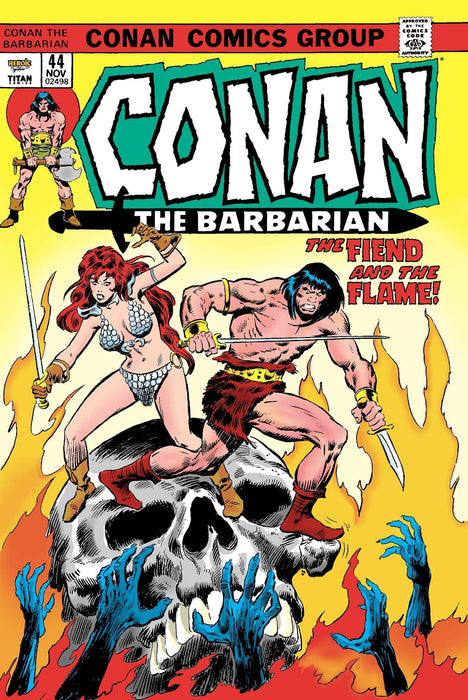 Conan The Barbarian: The Original Comics Omnibus (DM Edition) Vol.2  On Sale 8-21-2024