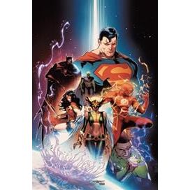 JUSTICE LEAGUE BY SCOTT SNYDER DLX ED HC BOOK 01