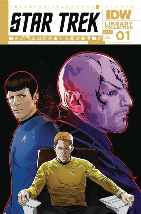 STAR TREK LIBRARY COLLECTION TP VOL 01 In Shops: Jun 14, 2023