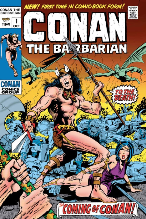 CONAN THE BARBARIAN: THE ORIGINAL COMICS OMNIBUS VOL.1 On Sale 7/16/24