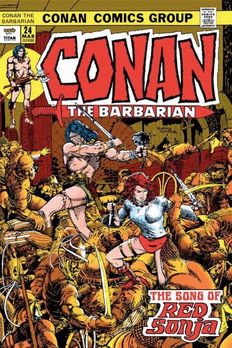 Conan The Barbarian: The Original Comics Omnibus (DM Edition) Vol.1 On Sale 03/05/2024