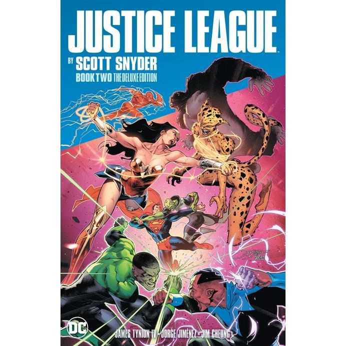JUSTICE LEAGUE BY SCOTT SNYDER DLX ED HC BOOK 02