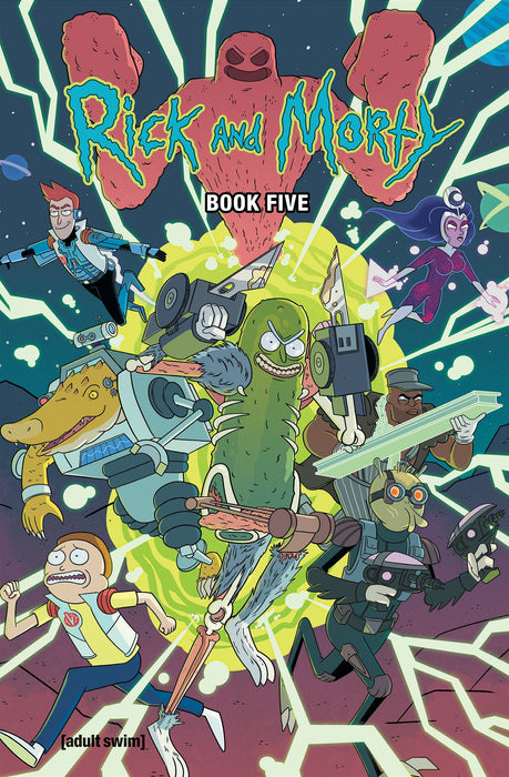 RICK AND MORTY HC BOOK 05 DLX ED
