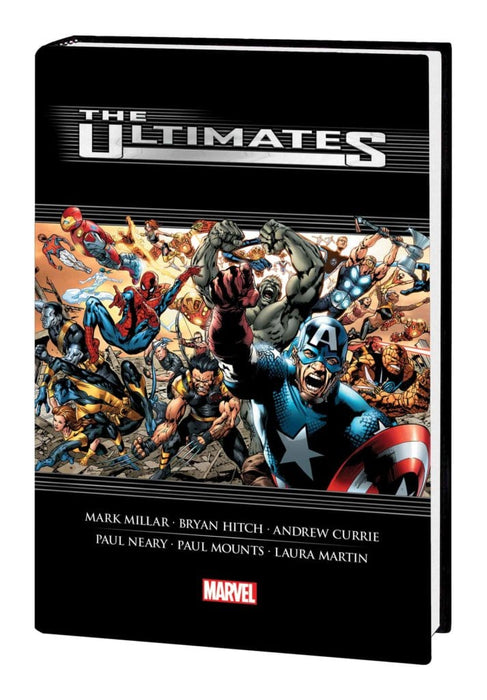 ULTIMATES BY MILLAR & HITCH OMNIBUS HC HITCH ULTIMATES 2 COVER [ [NEW PRINTING, DM ONLY]