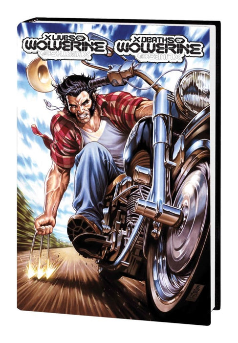 X LIVES & DEATHS OF WOLVERINE HC BROOKS COVER [DM ONLY]