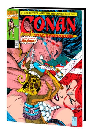 CONAN THE BARBARIAN: THE ORIGINAL MARVEL YEARS OMNIBUS VOL. 10 HC JIM LEE COVER [DM ONLY]