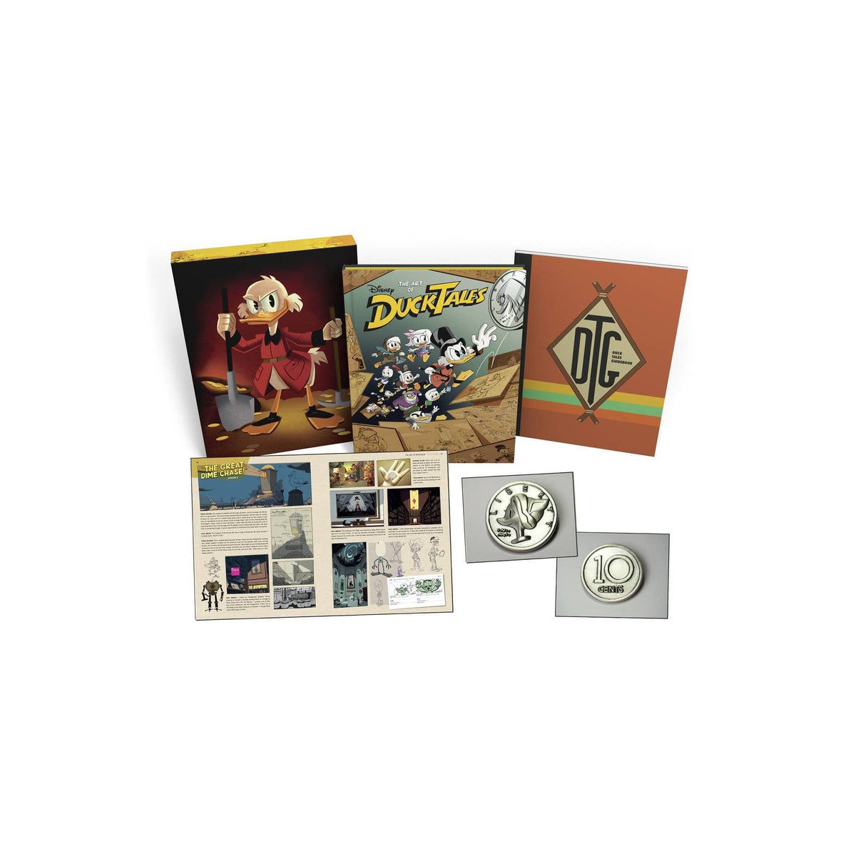 ART OF DUCKTALES DLX ED HC