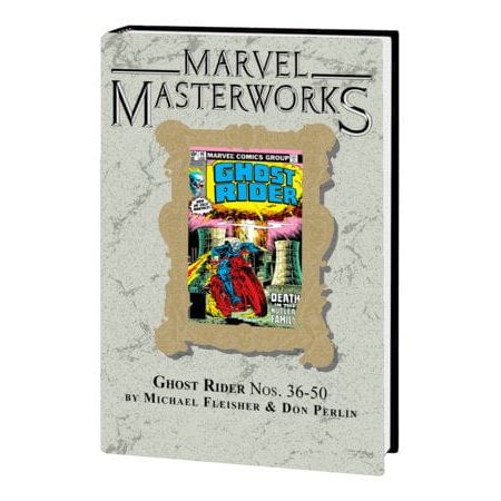 MARVEL MASTERWORKS: GHOST RIDER VOL. 4 HC VARIANT [DM ONLY]