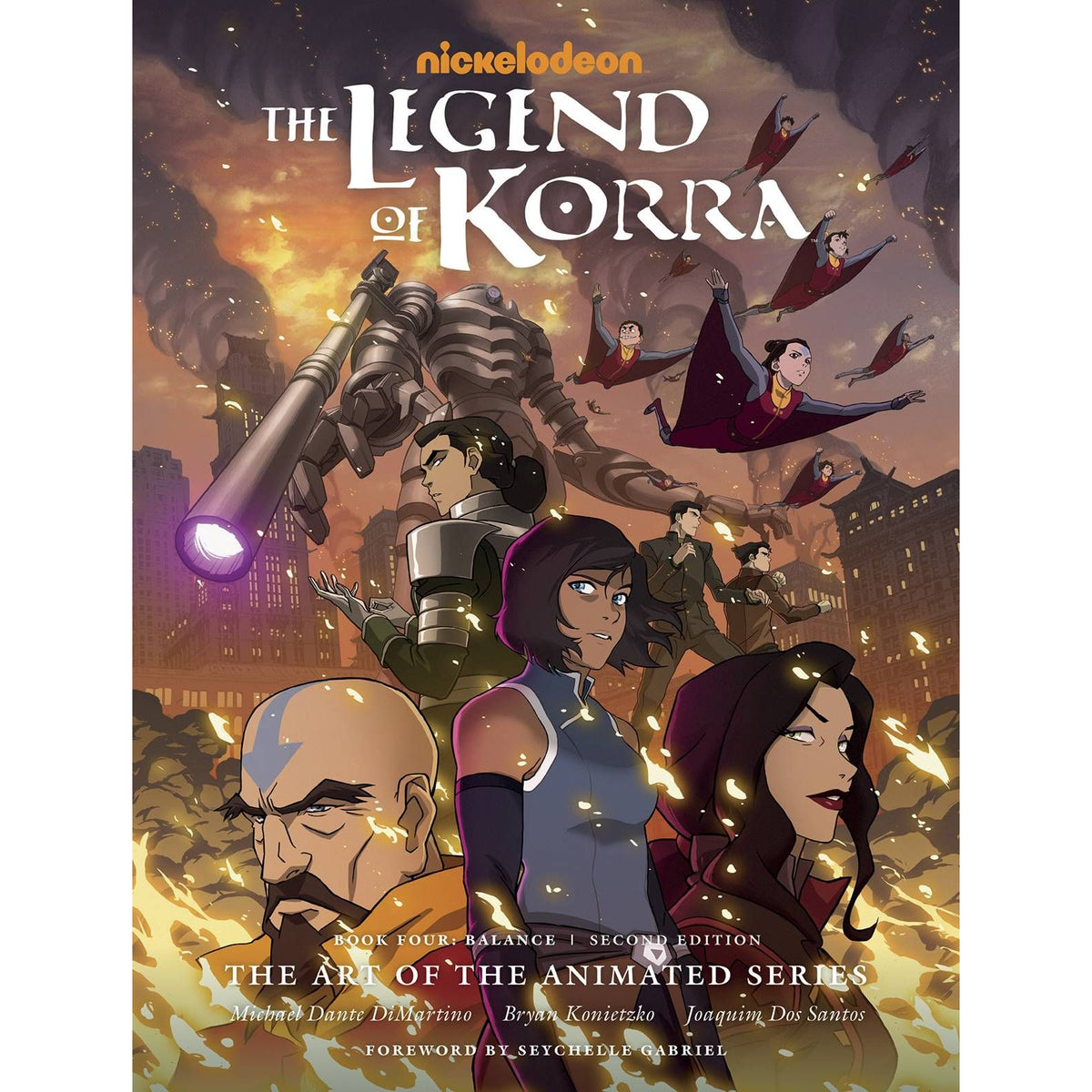 LEGEND OF KORRA ART ANIMATED HC BOOK 04 BALANCE 2ND ED